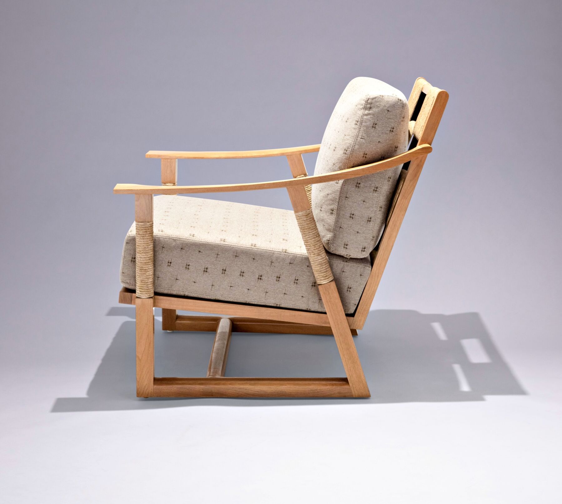 Moritz Lounge Chair rush | Gregorius Pineo