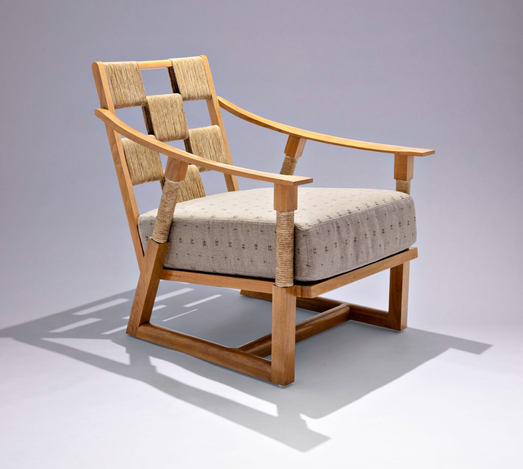 Moritz Lounge Chair rush | Gregorius Pineo